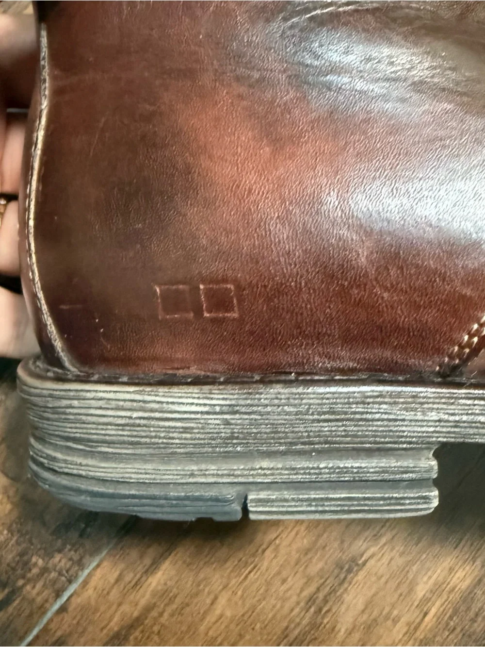 BedStu Hoover Brown Leather Chukka Boots size 10